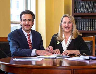 Attorneys Martin D. Smalline and JoAnn P. Harri